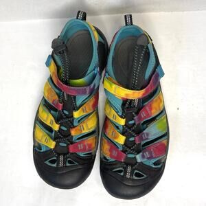 Keen Newport H2 Water Sandals Size US 6 Unisex Rainbow Tie Dye Sport